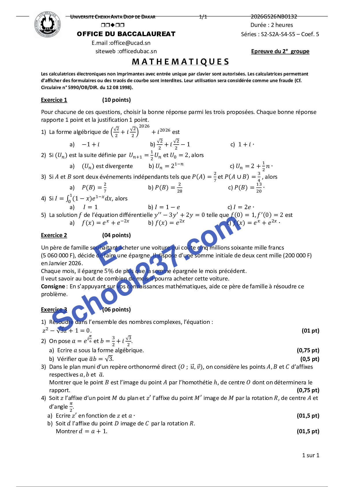 bac26 bac26 maths2ndTour-TC.pdf-TC.Senegal maths